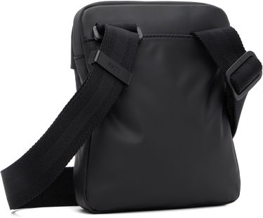 Taška cez rameno BOSS Bonded-Logo Shoulder Bag Čierna | 50548089, 2
