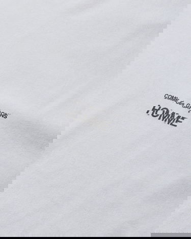 Tričko Comme des Garçons Logo T-Shirt Biela | HO-T101-051 003, 3