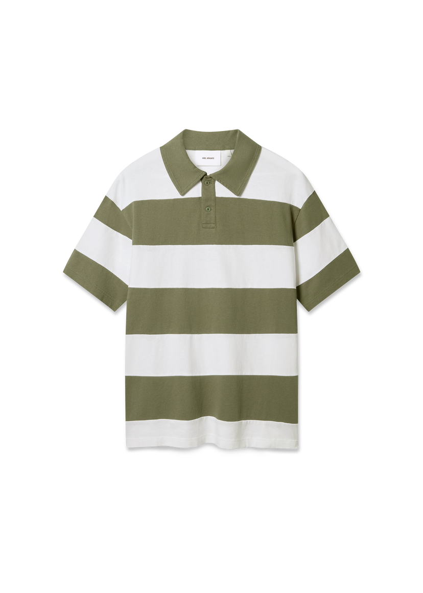 Polo tričko AXEL ARIGATO Short-Sleeve Striped Polo T-Shirt Rôznofarebný | A3798002