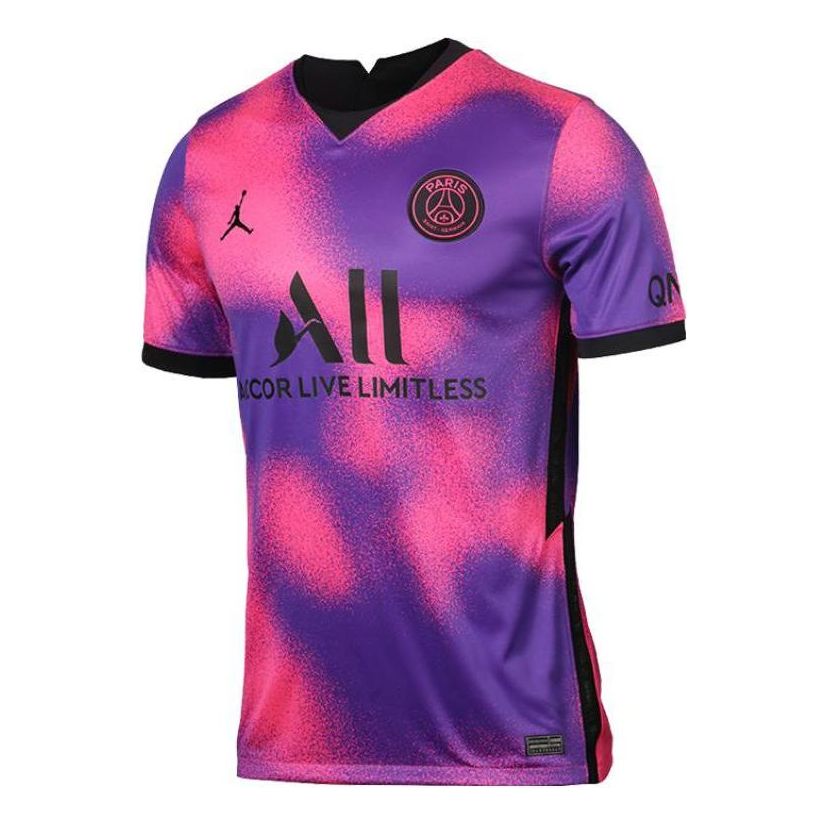 Dres Jordan Jordan x PSG 20/21 Fourth Stadium Soccer Jersey Fialová | CV8414-640, 0