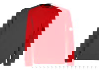 Diagonal Raised Fleece Crewneck