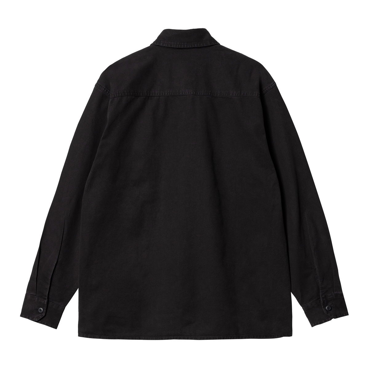 Reno Shirt Jacket "Black garment dyed"