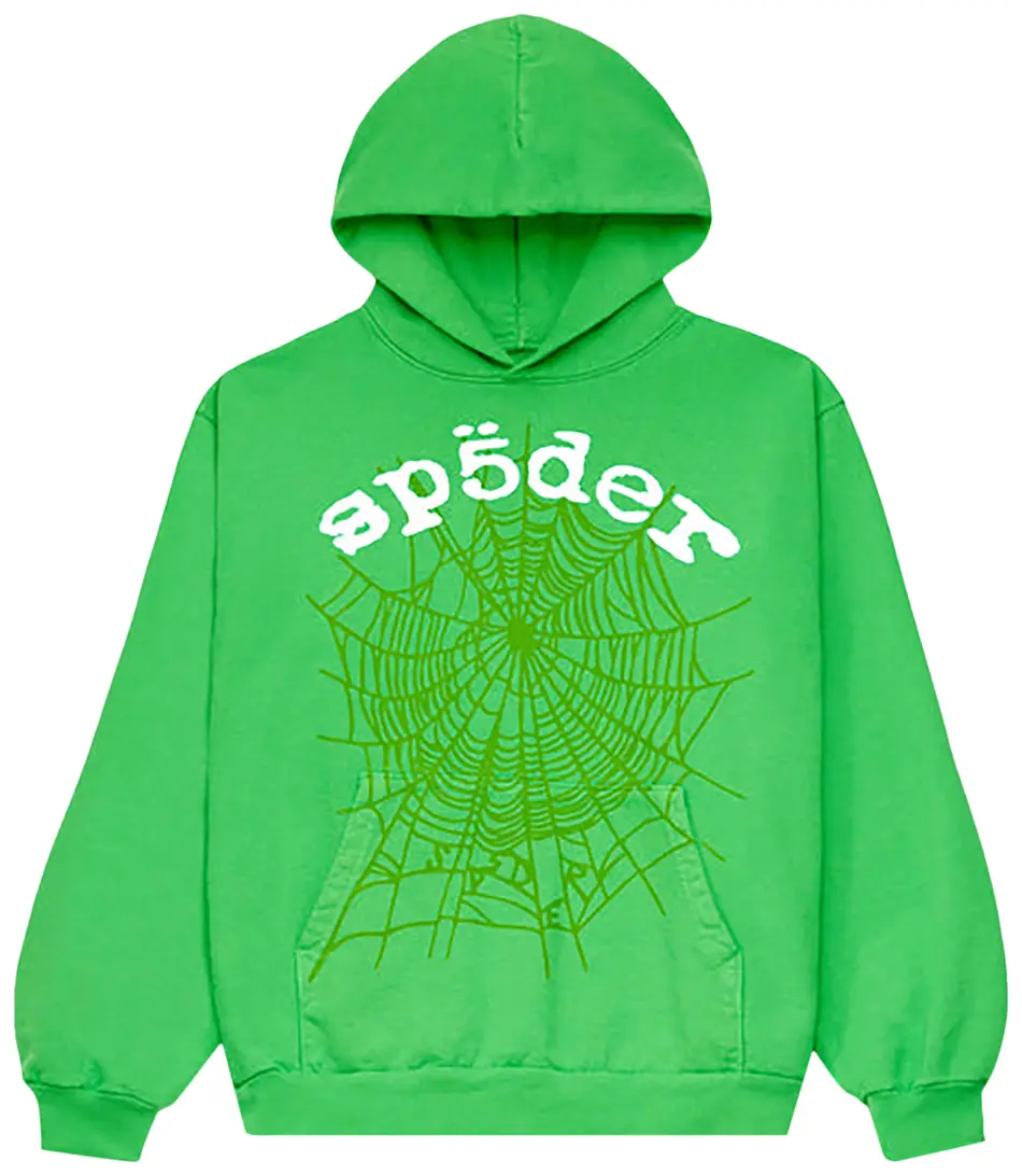Mikina Sp5der Sp5der Legacy Hoodie Size S Zelené | M01SS001W2GW, 0