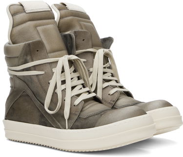 Tenisky a topánky Rick Owens Rick Owens Hollywood Geobasket Šedá | RR01E5894 LCT, 3