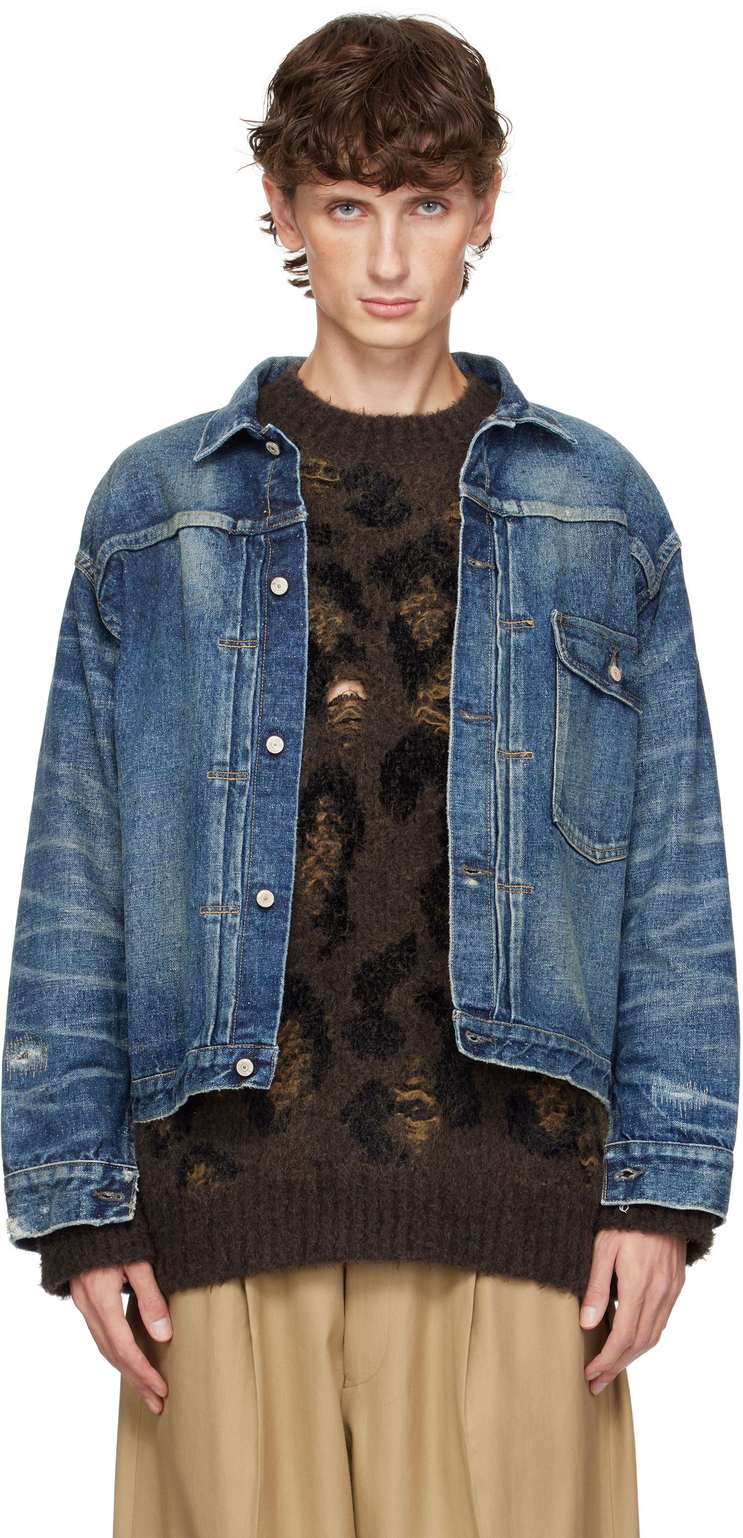Bunda Junya Watanabe Denim Jacket Modrá | WN-J924-100, 0