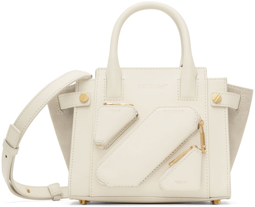 Kabelka Off-White Off-White Small City Bag Biela | OWNA207S23LEA0010400, 0