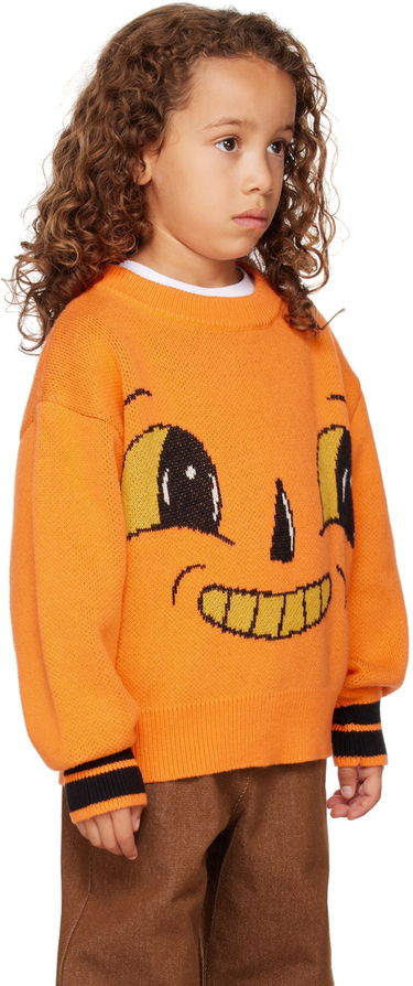 Sveter Perks And Mini Perks and Mini Kids Jack-O-Lantern Sweater Oranžová | 55004, 1
