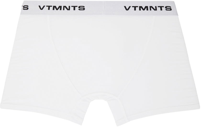 Boxerky VETEMENTS Logo-Woven Boxer Briefs Biela | VL22UN300W, 1