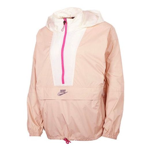 Vetrovka Nike Sportswear Shimmer Jacket Béžová | CJ2290-287