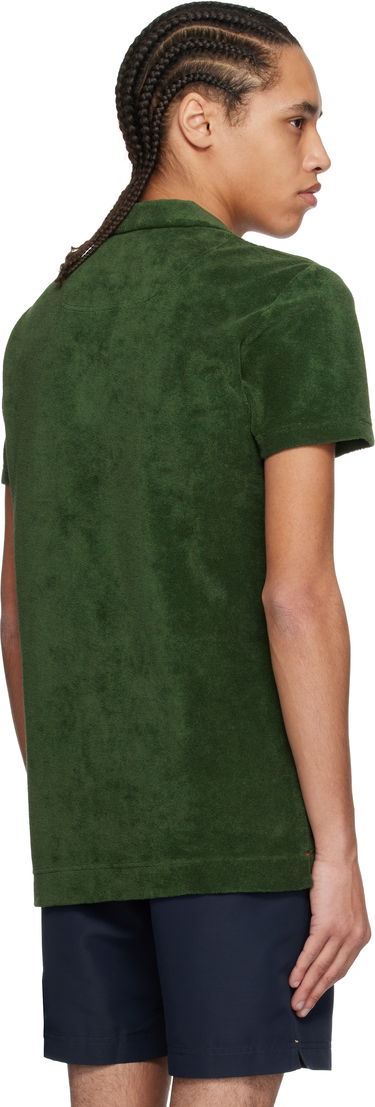 Polo tričko Orlebar Brown Orlebar Brown Terry Towelling Polo Zelené | 280307, 2