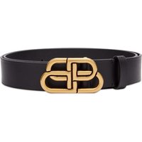 Opasok Balenciaga BB Buckle Belt Čierna | 570370-1CH04-1000, 1