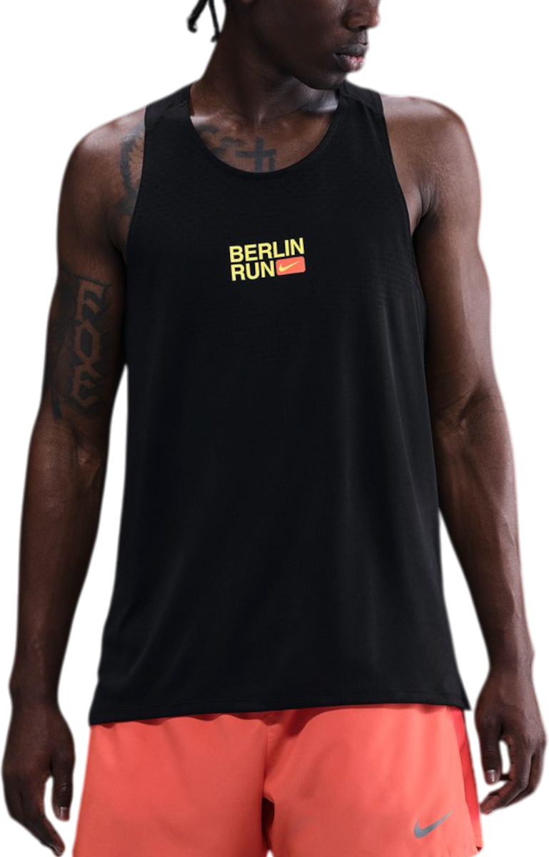 Tielko Nike Nike Stride Berlin Marathon Men's Running Tank Čierna | ih4074-010, 0