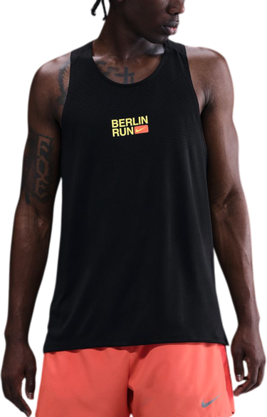 Tielko Nike Nike Stride Berlin Marathon Men's Running Tank Čierna | ih4074-010, 0