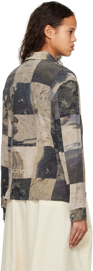 Košeľa Serapis Serapis Oil Sand Print Shirt Rôznofarebný | FW22_SS_2, 2