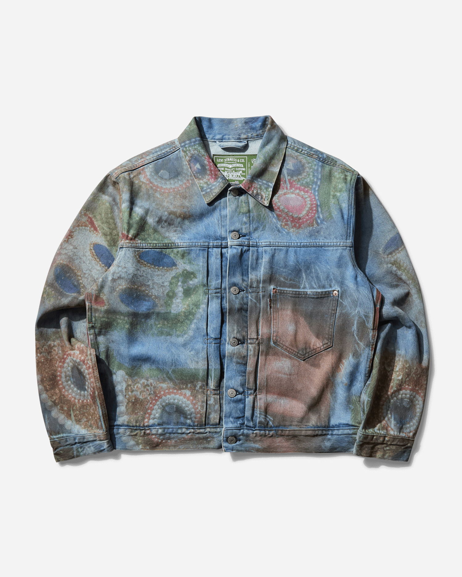 Bunda Levi's Denim Tears Photo Trucker Jacket Modrá | 000VK-0000 000, 0