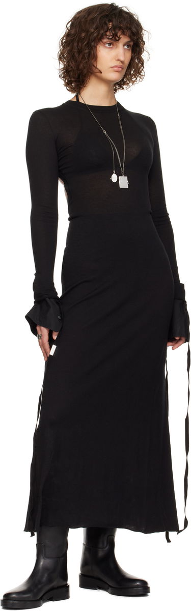 Košeľa Ann Demeulemeester Ann Demeulemeester Paal Shirt Cuff Bracelets Čierna | 2510-W-ACC71-FA555-099, 3