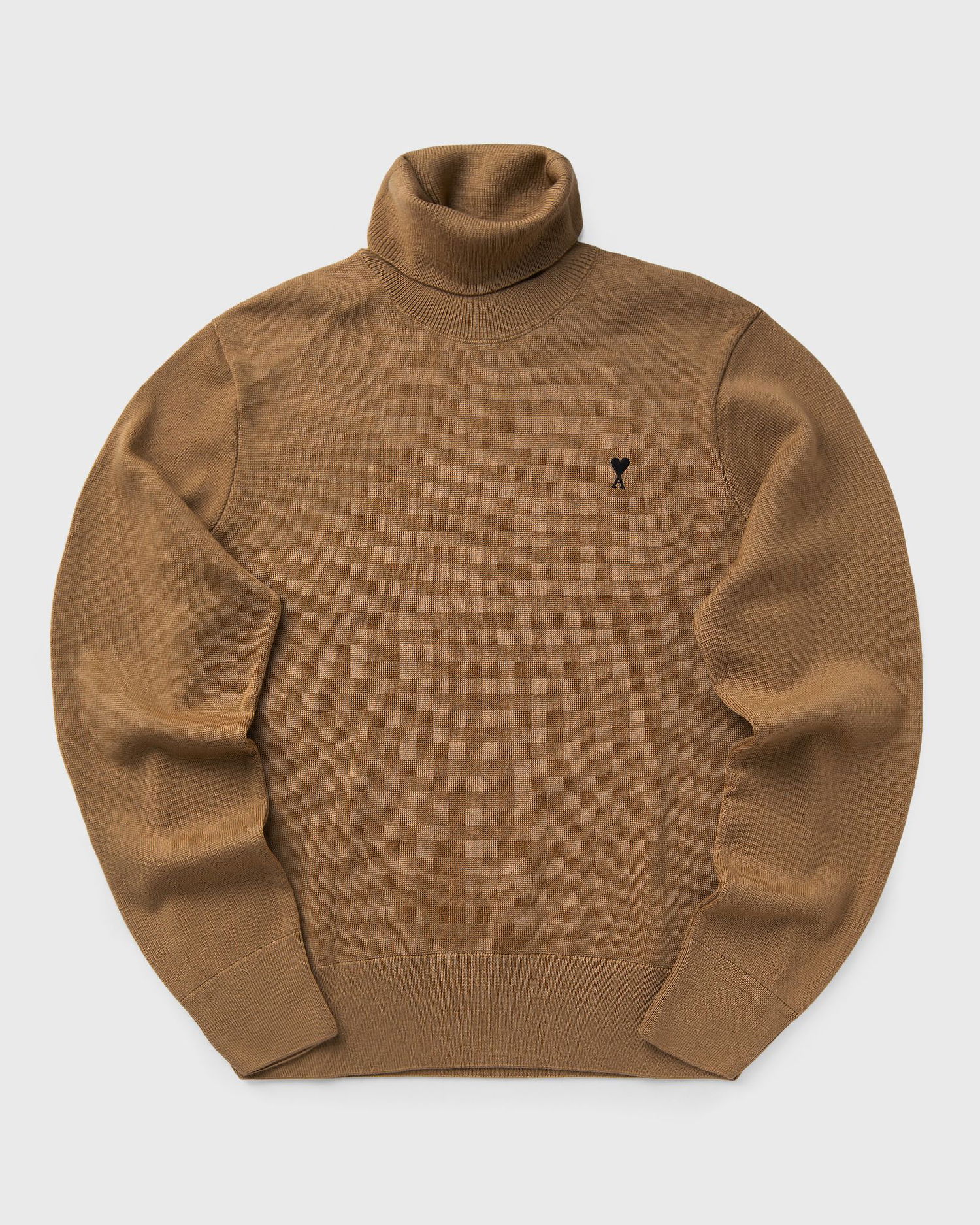 Sveter AMI AMI De Coeur Turtleneck Sweater Hnedá | HKS827.001-288, 0