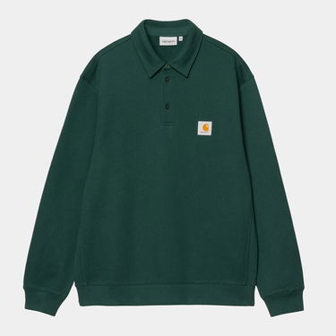 Mikina Carhartt WIP Carhartt WIP Polo Sweatshirt Zelené | I035532_9, 0