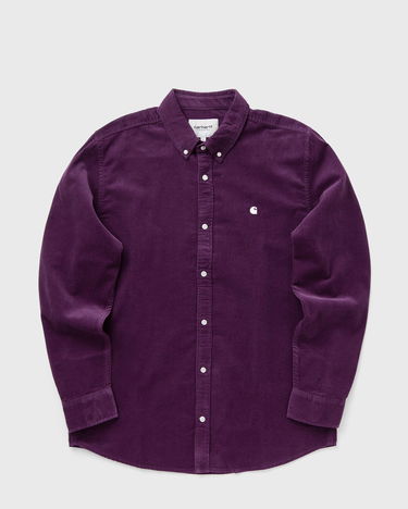 Košeľa Carhartt WIP Madison Long Sleeve Corduroy Shirt Fialová | I030580-2W0.XX, 1