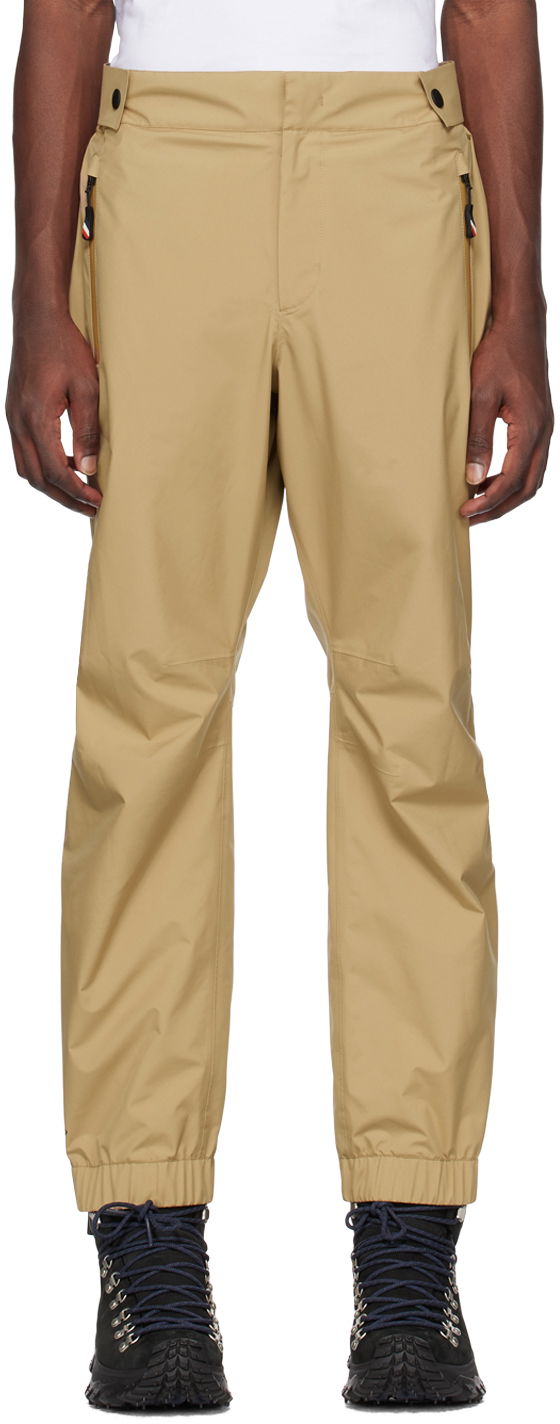 Nohavice Moncler Grenoble Lightweight Trousers Béžová | I10972A0000654AL5, 0