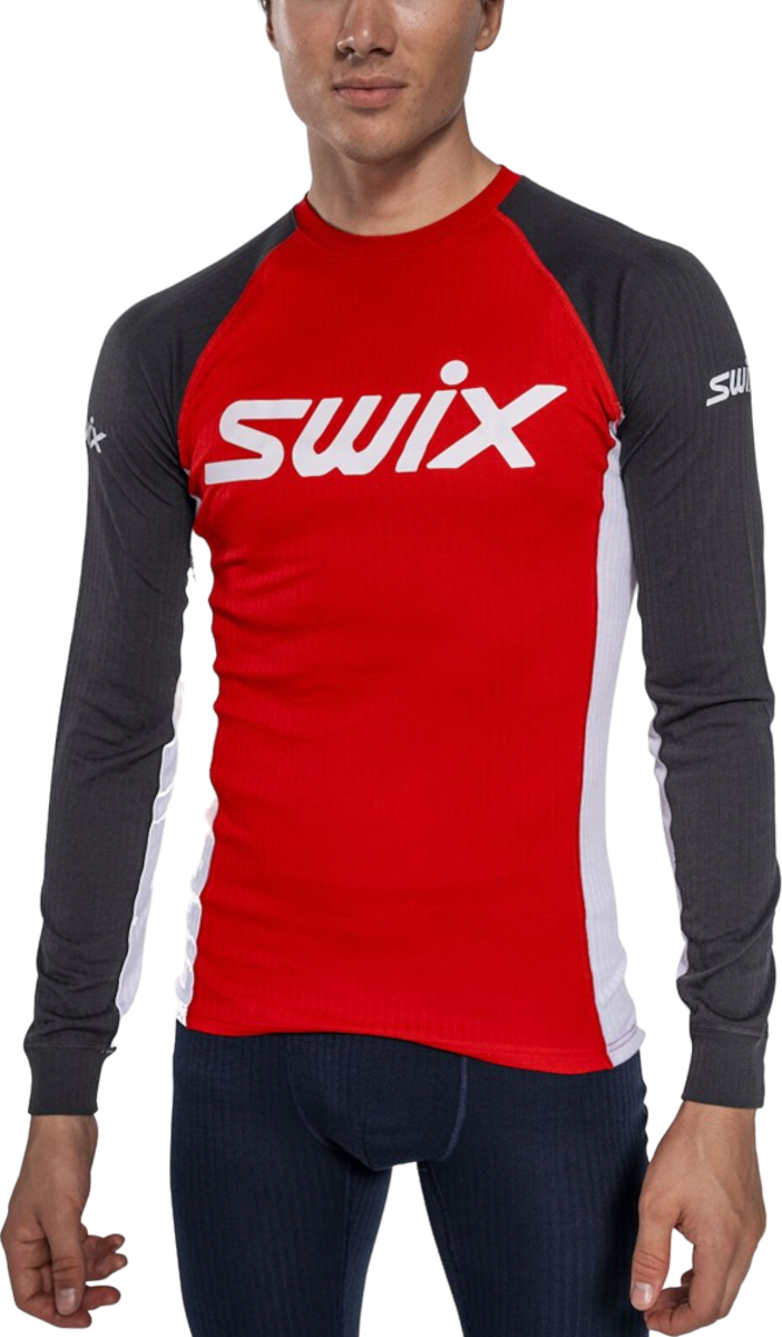 Tričko SWIX Swix RaceX Classic Long Sleeve Top Červená | 10115-23-99955, 0