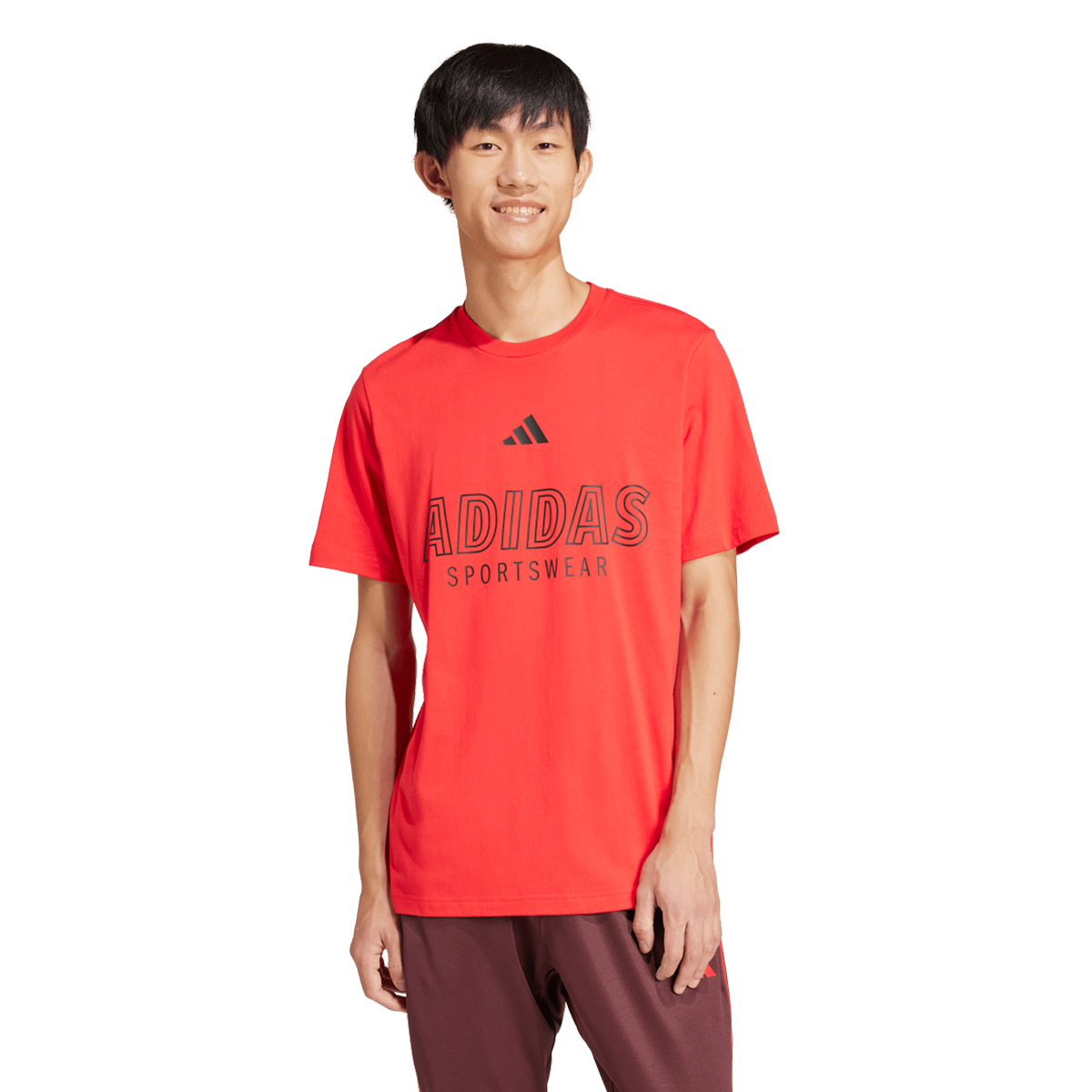 Tričko adidas Originals Sportswear T-Shirt Červená | JP1783, 0