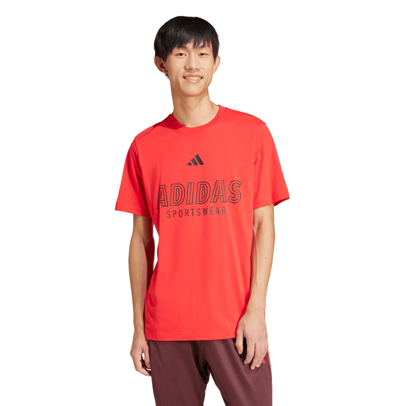 Tričko adidas Originals Sportswear T-Shirt Červená | JP1783
