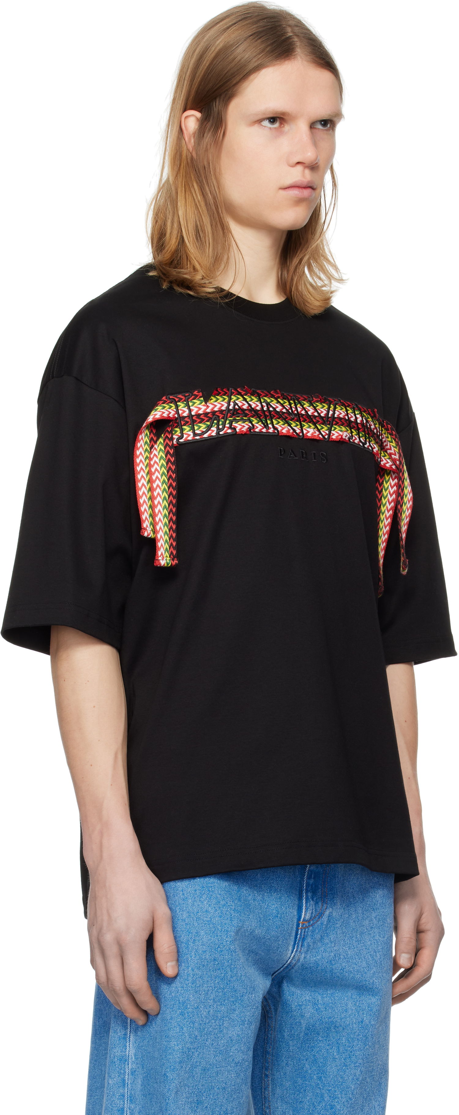 Tričko LANVIN Curb Lace T-Shirt Biela | RM-TS0026-J198-P24, 1