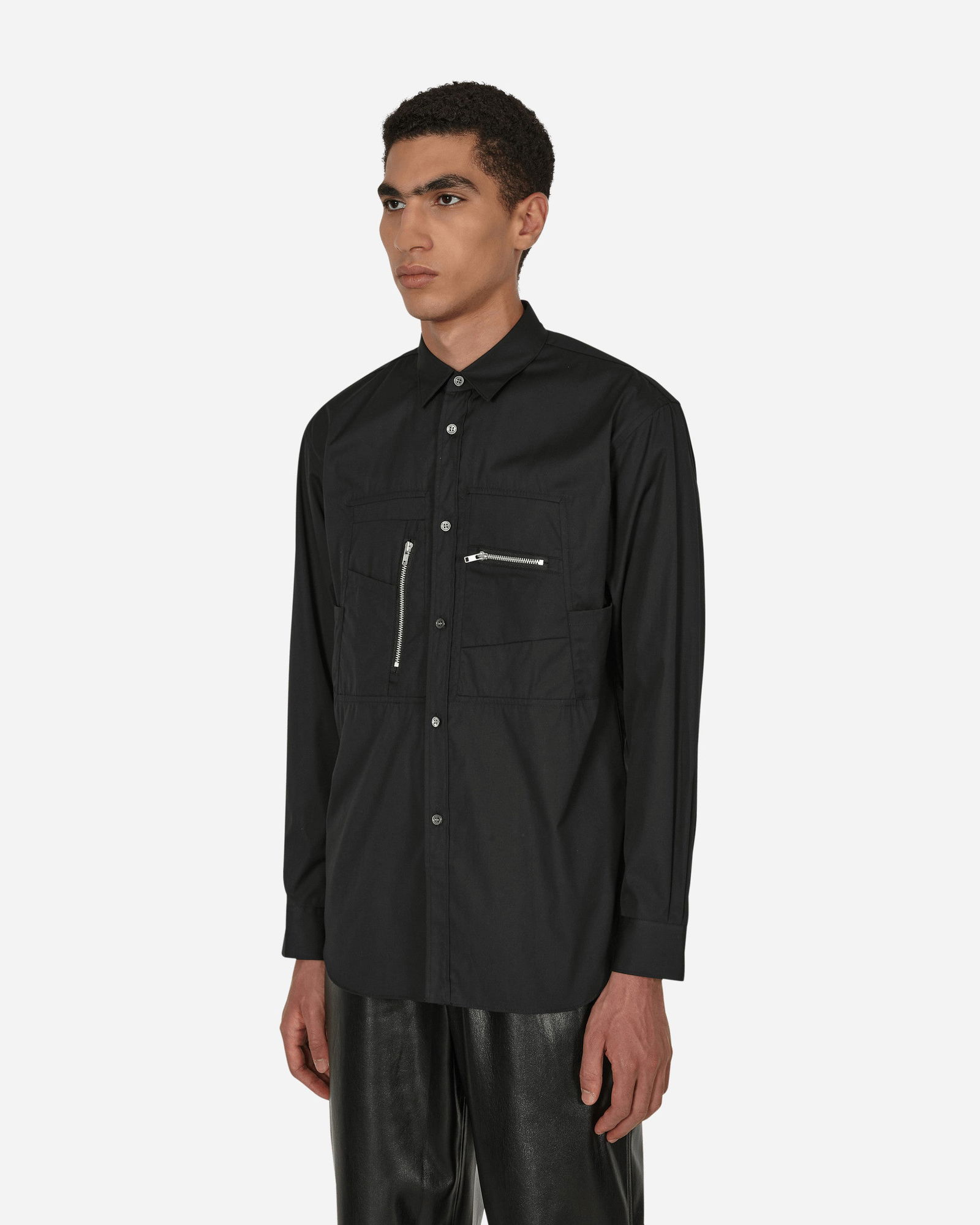 Poplin Zip Shirt