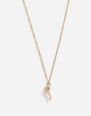 Náhrdelník Dolce & Gabbana Dolce & Gabbana Good Luck Charm Necklace Metalická | WAEJ3GW0001ZOO00, 1