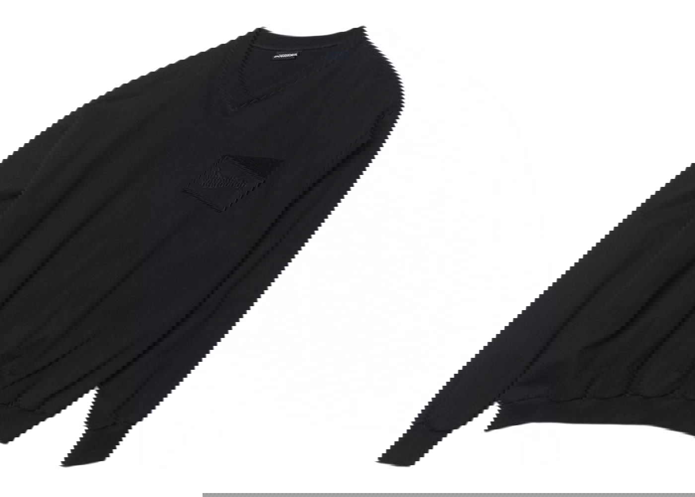 Mikina Jacquemus Le Santon Wavey Logo Regular Fit Čierna | 226JS045-2177-990, 0