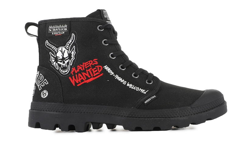 Tenisky a topánky Palladium Pampa Hellfire Stranger Things Boots Čierna | 74496-001-M