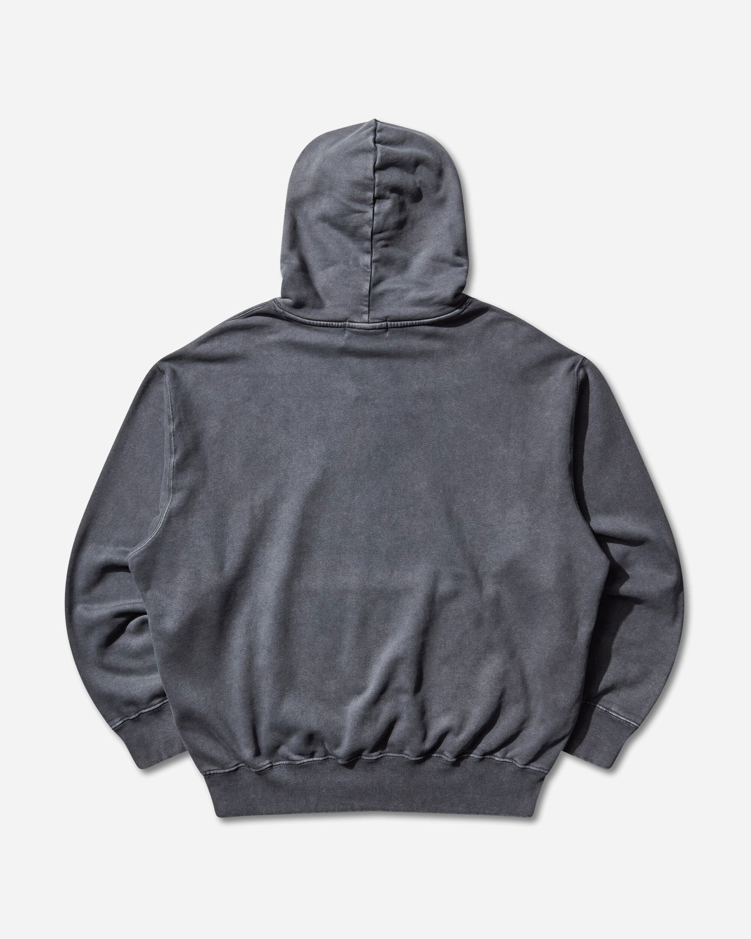 Mikina BAPE Garment Dye College Pullover Hoodie Šedá | 1L80114304 CHARCOAL, 0