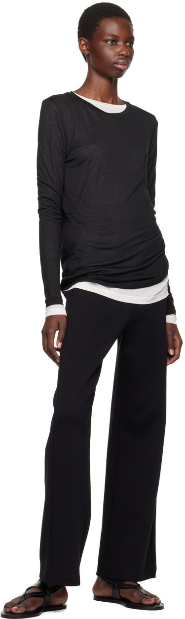 Košeľa Max Mara Lupino Two-Pack Long Sleeve T-Shirts Čierna | 2429936011600, 3