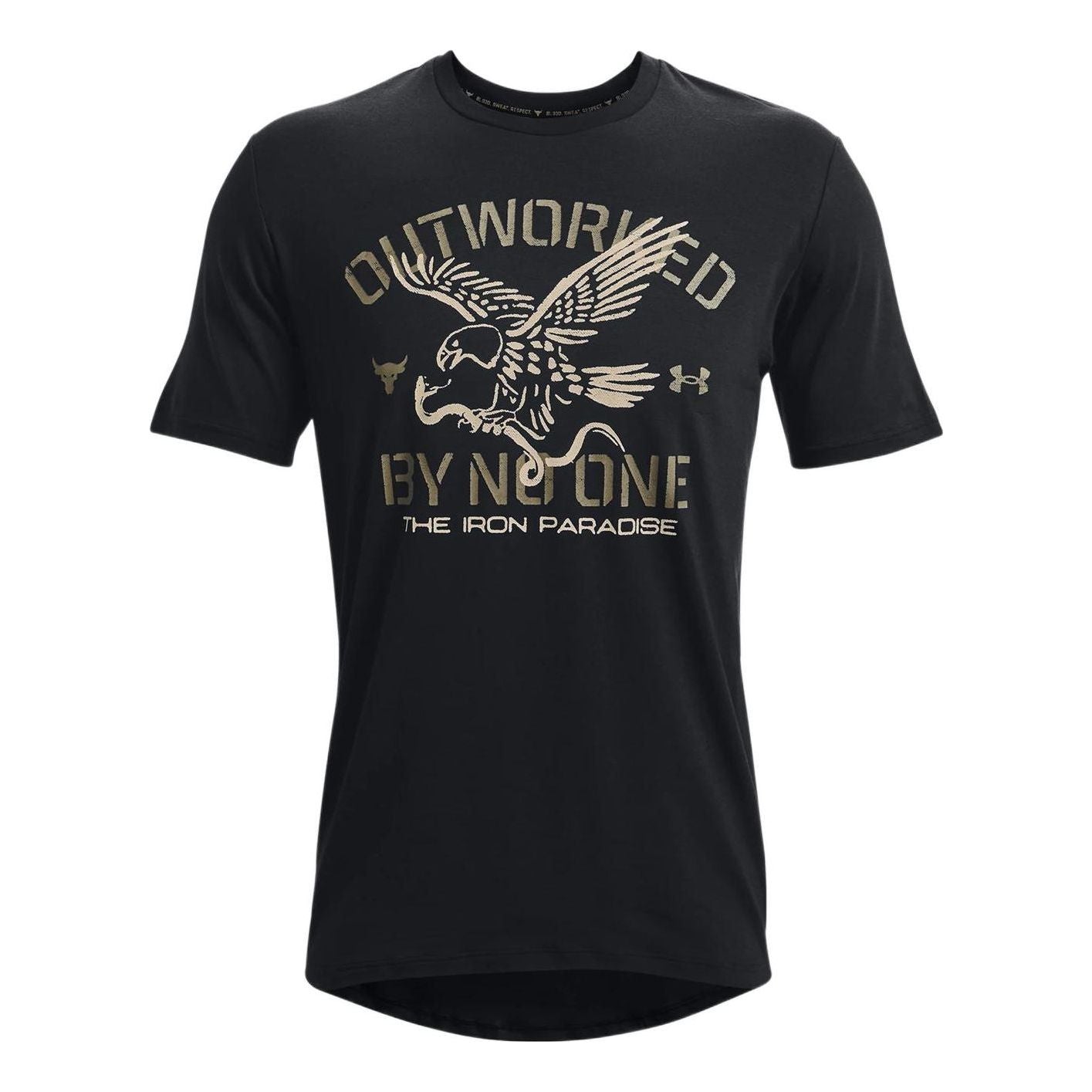 Tričko Under Armour Project Rock Outworked Graphic T-Shirt Čierna | 1370490-001, 0