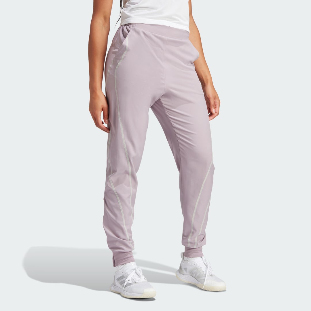 Nohavice adidas Performance HEAT.RDY Pro Woven Trousers Fialová | IL7365, 1