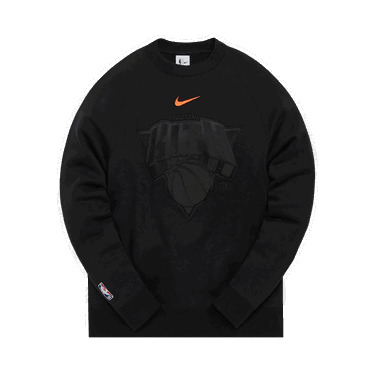 Tričko KITH & Nike For New York Knicks Fleece Crewneck Čierna | CZ5611 010, 0