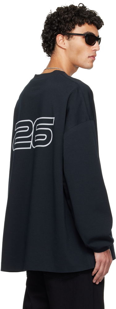 Tričko Fear of God ESSENTIALS Holiday Ponte 90s Long Sleeve T-shirt Čierna | 125HO254541F, 2