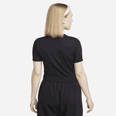 Crop Top Nike Essential Slim Crop Swoosh Tee Čierna | FB2873-010, 2