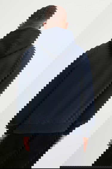 Mikina Carhartt WIP WIP Hooded Sweatshirt with Embroidered Logo Navy | I030547.38CXX, 2