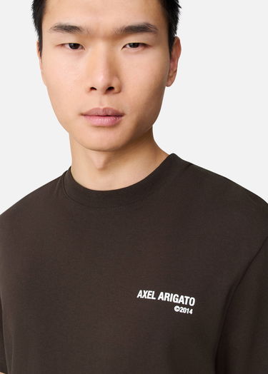 Tričko AXEL ARIGATO Legacy T-Shirt Hnedá | A2215015, 6