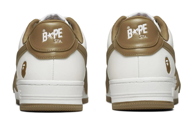 Tenisky a topánky BAPE Bape Sta OS #2 White/Beige Biela | 1K20-191-314-BEI, 2