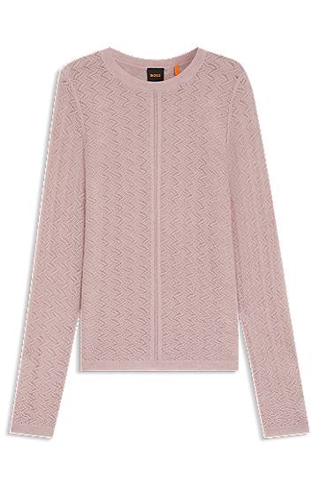 Sveter BOSS Knitted Sweater Ružová | 50543960, 0