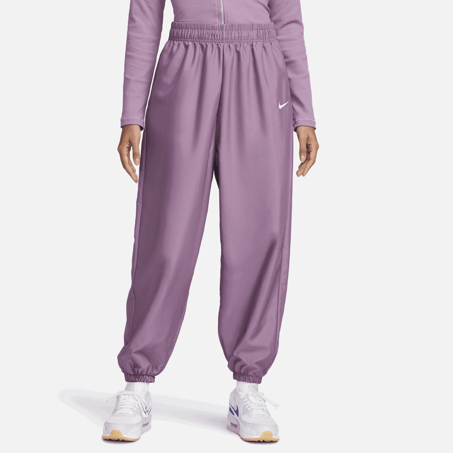 Nohavice Nike Sportswear Trousers Fialová | FN5195-536, 0