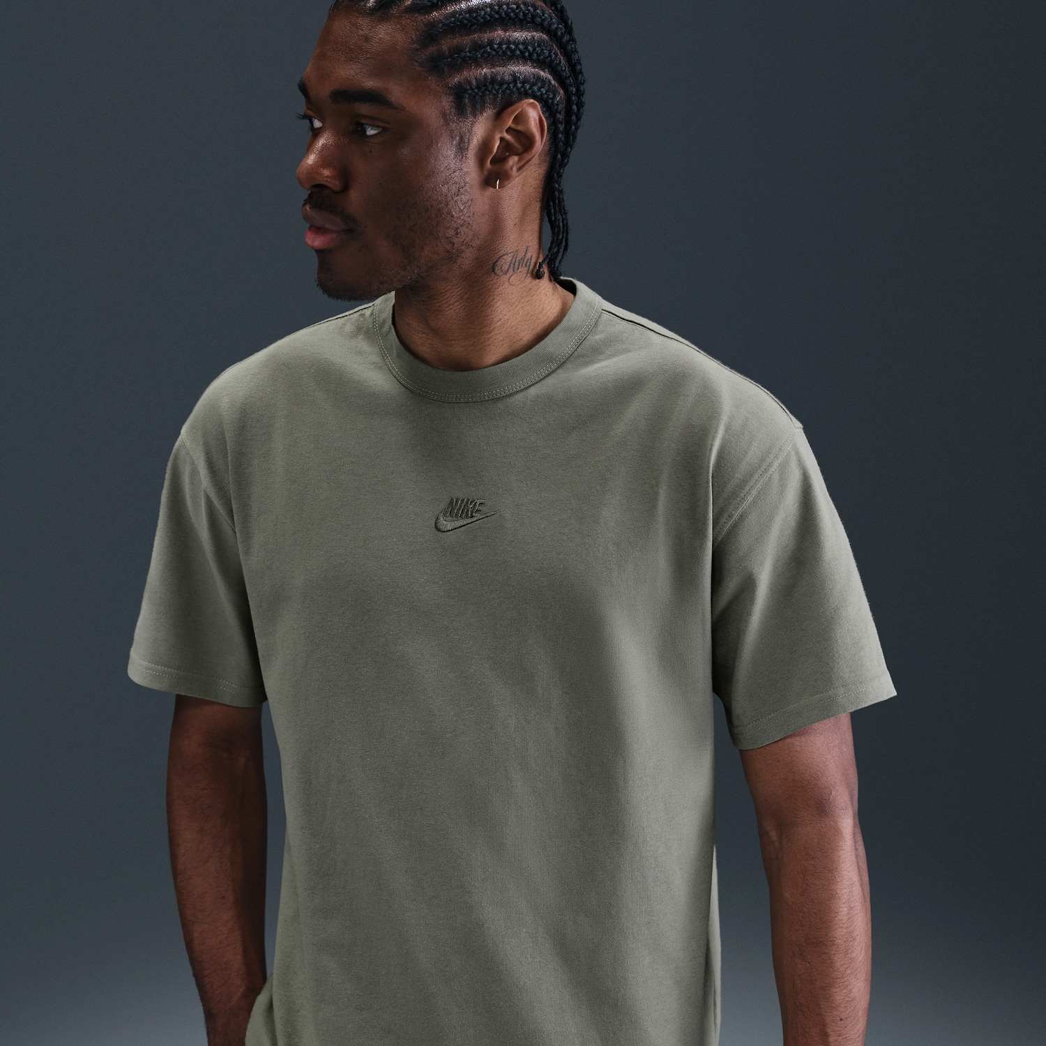 Tričko Nike Nike Sportswear Premium Essentials T-Shirt Zelené | DO7392-320, 0