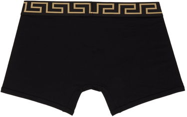 Boxerky Versace Two-Pack Greca Border Boxers Šedá | AU10192 A232741, 4