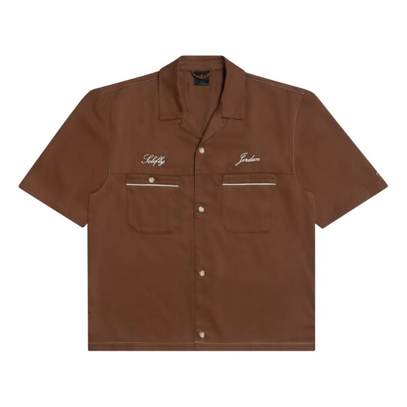 Košeľa Jordan Jordan x SoleFly Barista Shirt Hnedá | HM5039-259