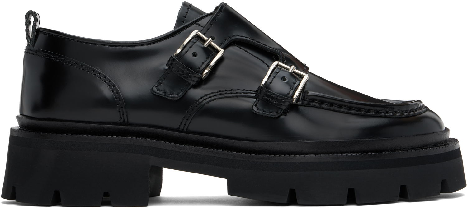 Tenisky a topánky AMI Anatomical Monkstraps Čierna | USV023.AL0071, 0