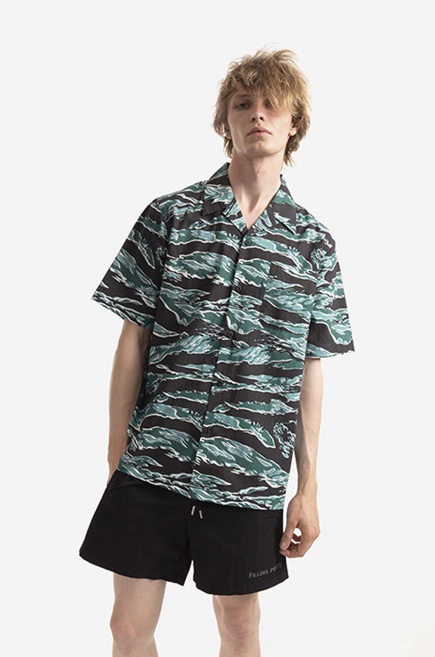Košeľa Maharishi Tigerskins Relaxed Shirt Zelené | 8172.WOODLAND, 0