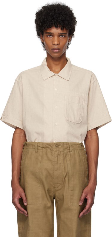 Košeľa Engineered Garments Engineered Garments Camp Shirt Béžová | 25S1A004, 0
